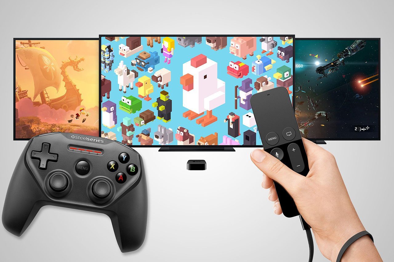 Apple TV gamecontroller