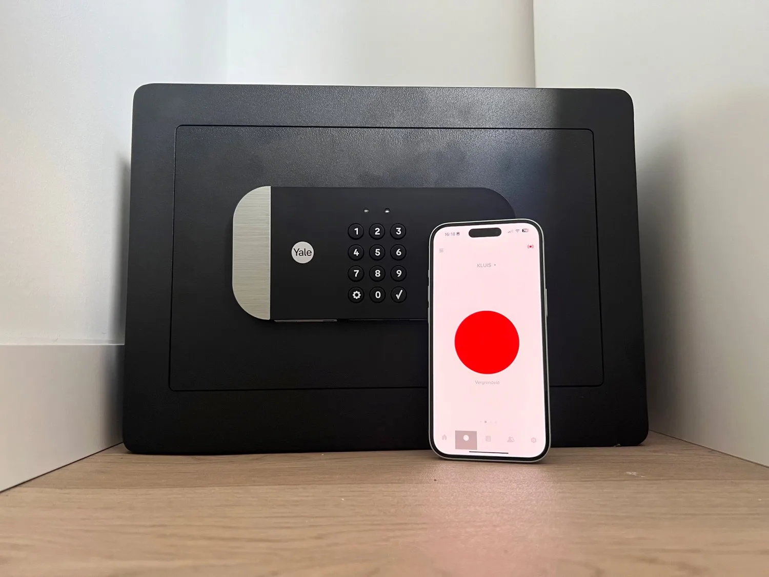 Yale slimme kluis review: gesloten met app