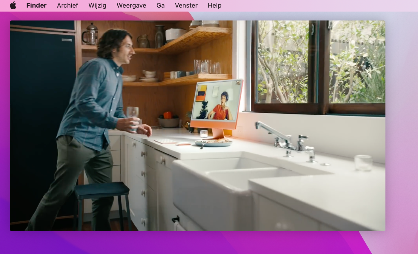 Beeld in Beeld op de Mac